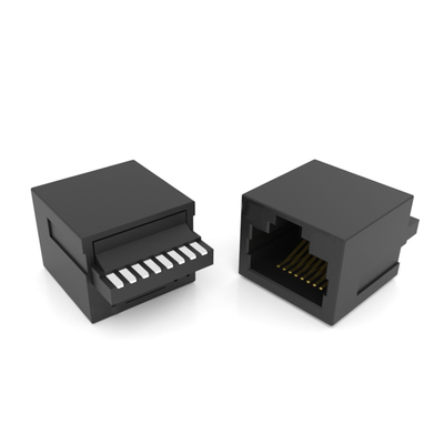 RJ45 方形 焊线式 8P8C 全塑 A款